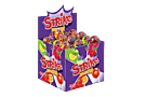 Карамель на палочке «Strike» с жевательной конфетой, 11 г