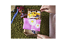 Куколка-сюрприз в съемной шапочке зверька, с бутылочкой, 8 см (видео)