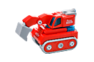 Конструктор 5 красных машинок = робот Арт.ECXP2003