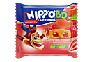 Пирожное бисквитное «HIPPOBO» персиковое с клубничной начинкой, 32 г