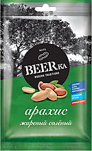 Арахис жареный, солёный «Beerka», 90 г