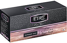 «ETRE», earl Grey чай черный с бергамотом, 25 пакетиков, 50 г