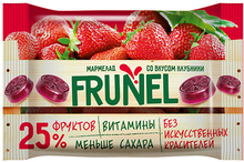 «Frunel», мармелад со вкусом клубники, 40 г «Frunel», мармелад со вкусом клубники, 40 г