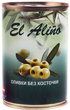 «EL alino», оливки без косточки, 270 г «EL alino», оливки без косточки, 270 г
