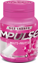«Impulse», жевательная резинка Multi-Frutti, 56 г «Impulse», жевательная резинка Multi-Frutti, 56 г