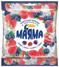«Маяма», мармелад жевательный с желейной начинкой со вкусом черники и малины со сливками, 70 г «Маяма», мармелад жевательный с желейной начинкой со вкусом черники и малины со сливками, 70 г
