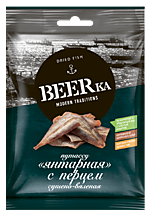 Рыбка сушеная «Beerka» Янтарная с перцем, 70 г