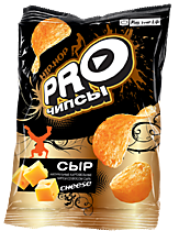 Чипсы «PRO-Чипсы» натуральные картофельные со вкусом сыра, 60 г