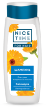Шампунь «Nice Time» Календула для сухих и нормальных волос, 400 мл Шампунь «Nice Time» Календула для сухих и нормальных волос, 400 мл