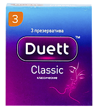 Презервативы «Duett» классические, 3шт