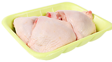 Бедро куриное охлажденное, 0,8 - 1,5 кг