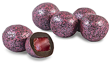 Драже мармелад со вкусом вишни в темной шоколадной глазури (упаковка 0,5 кг)