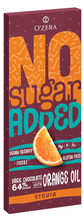«OZera», горький шоколад No sugar added Dark&Orange, 90 г «OZera», горький шоколад No sugar added Dark&Orange, 90 г