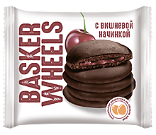 Панкейк «Basker Wheels» какао-вишня, 36 г