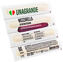Сыр 45% «Unagrande» «Моцарелла» палочки, 120 г