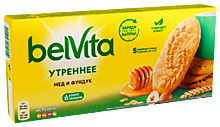 Печенье «BelVita» «Утреннее», мёд-фундук, 225 г