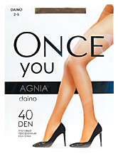Колготки женские «Once You» Agnia 40 den, daino, размер 2