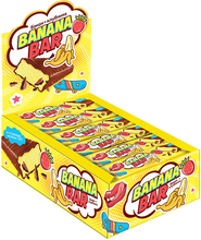 Батончик-суфле клубнично-банановый «Banana bar», 35 г Батончик-суфле клубнично-банановый «Banana bar», 35 г