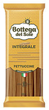 Макаронные изделия «Bottega del Sole» Фетучини, цельнозерновые, 500 г