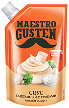 Соус «Сметанный с грибами» «Maestro Gusten», 196 г