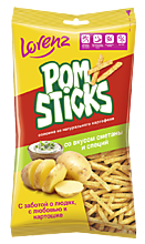 Картофельная соломка «Pomsticks» со сметаной, 100 г