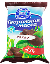 Творожная масса 23% «Томское молоко» с какао, 170 г
