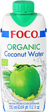 Кокосовая вода «FOCO» Organic, 330 мл