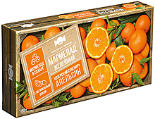 «Озёрский сувенир», мармелад «Апельсин», желейный, в виде кубиков, 180 г