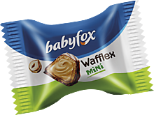 Конфеты вафельные «Babyfox» Wafflex mini