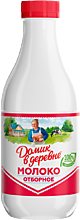 Молоко отборное 3.7% «Домик в деревне», 930 мл