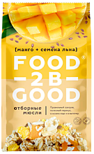 Гранола «Foodtobegood» Манго и семена льна, 250 г
