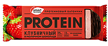 «Smart Formula», батончик протеиновый клубничный в молочном шоколаде, 40 г