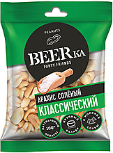 «Beerka», арахис жареный, солёный, 30 г