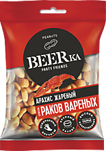 Арахис «Beerka» со вкусом вареных раков, 90 г