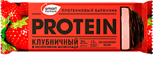 Батончик протеиновый «Smart Formula» клубничный в молочном шоколаде, 40 г