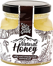 «Natural Honey», мёд липовый, 330 г