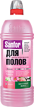 Средство для мытья полов «Sanfor» Цветочный фреш, 1 л