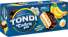 Choco Pie «Tondi» банановый, 180 г