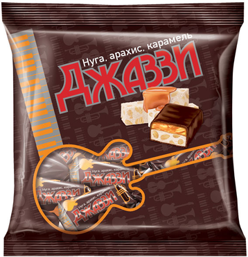 Конфета «Джаззи» нуга, карамель и арахис, 500 г Конфета «Джаззи» нуга, карамель и арахис, 500 г