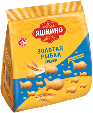 «Яшкино», крекер «Золотая рыбка», 180 г «Яшкино», крекер «Золотая рыбка», 180 г