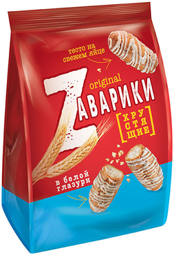 «Заварики», печенье в белой глазури, заварное, 180 г «Заварики», печенье в белой глазури, заварное, 180 г