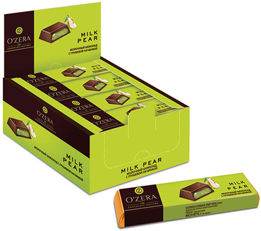 «OZera», шоколадный батончик Milk Pear, 50 г «OZera», шоколадный батончик Milk Pear, 50 г