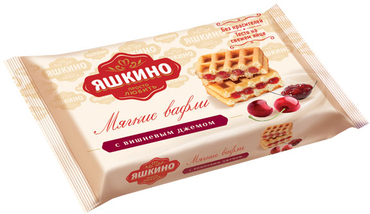 «Яшкино», с вишневым джемом, 40 г «Яшкино», с вишневым джемом, 40 г