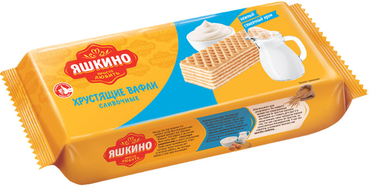 «Яшкино», вафли «Сливочные», 300 г «Яшкино», вафли «Сливочные», 300 г