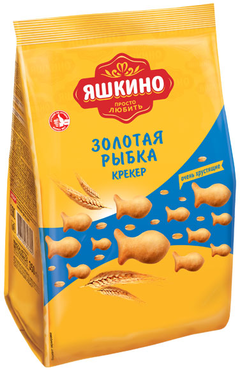 «Яшкино», крекер «Золотая рыбка», 350 г «Яшкино», крекер «Золотая рыбка», 350 г