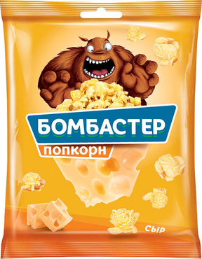 «Бомбастер», попкорн со вкусом сыра, 35 г «Бомбастер», попкорн со вкусом сыра, 35 г