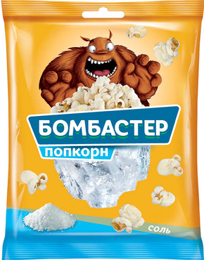 «Бомбастер», попкорн с солью, 35 г «Бомбастер», попкорн с солью, 35 г