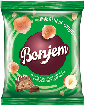 «Bonjem», конфета «Дробленый фундук», 180 г «Bonjem», конфета «Дробленый фундук», 180 г