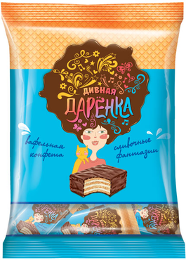 Конфета «Дивная Даренка» со сливочной начинкой, 504 г Конфета «Дивная Даренка» со сливочной начинкой, 504 г
