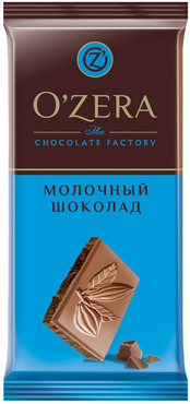 «OZera», шоколад молочный, 90 г «OZera», шоколад молочный, 90 г